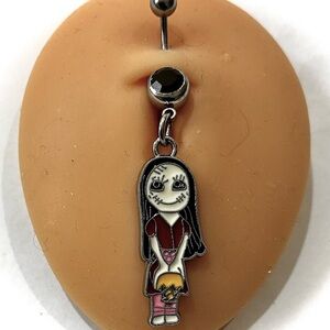 BELLY NAVEL RING/SALLY nightmare before Christmas